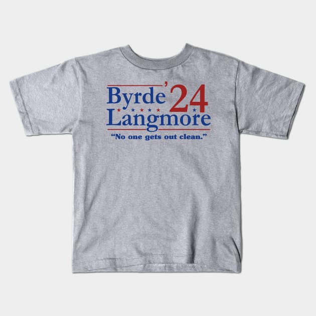 Marty Byrde Ruth Langmore '24 funny election Kids T-Shirt by LMW Art